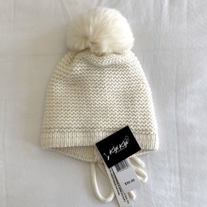 NWT - ivory knit hat